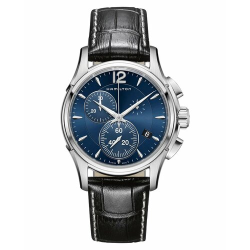 Наручные часы Hamilton Jazzmaster, синий наручные часы hamilton h64615145