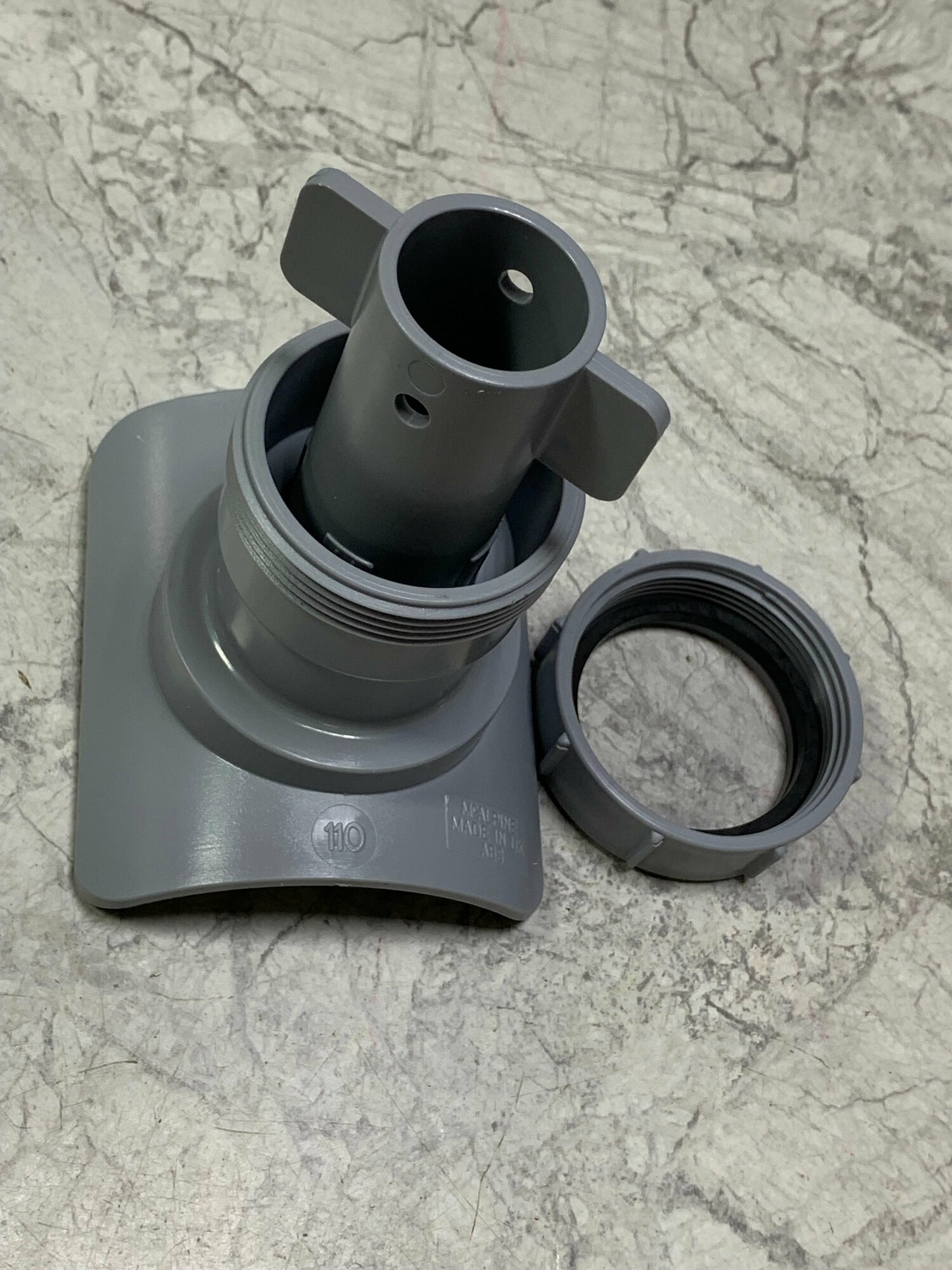 Врезка в трубу McAlpine ø110/50 мм BOSSCONN110-50-GR - фото №8