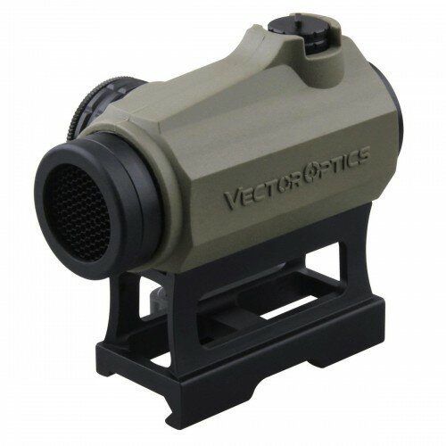 Коллиматорный прицел Vector Optics MAVERICK 1x22 SOP 3МОА, закрытый, быстросъёмный на Weaver, резиновое покрытие, цвет FDE (SCRD-39) 00016694 Vector Optics