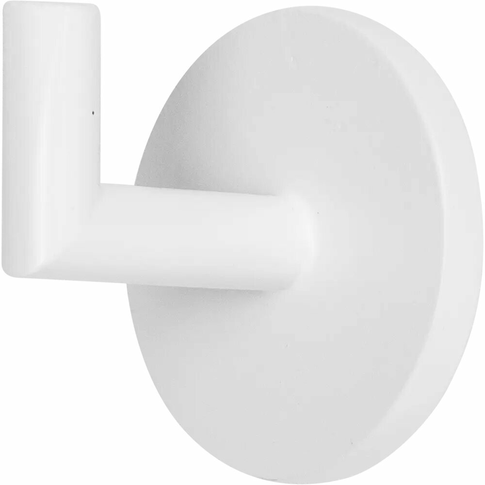 Крючок для штор Inspire 3 см металл цвет белый 2 шт.