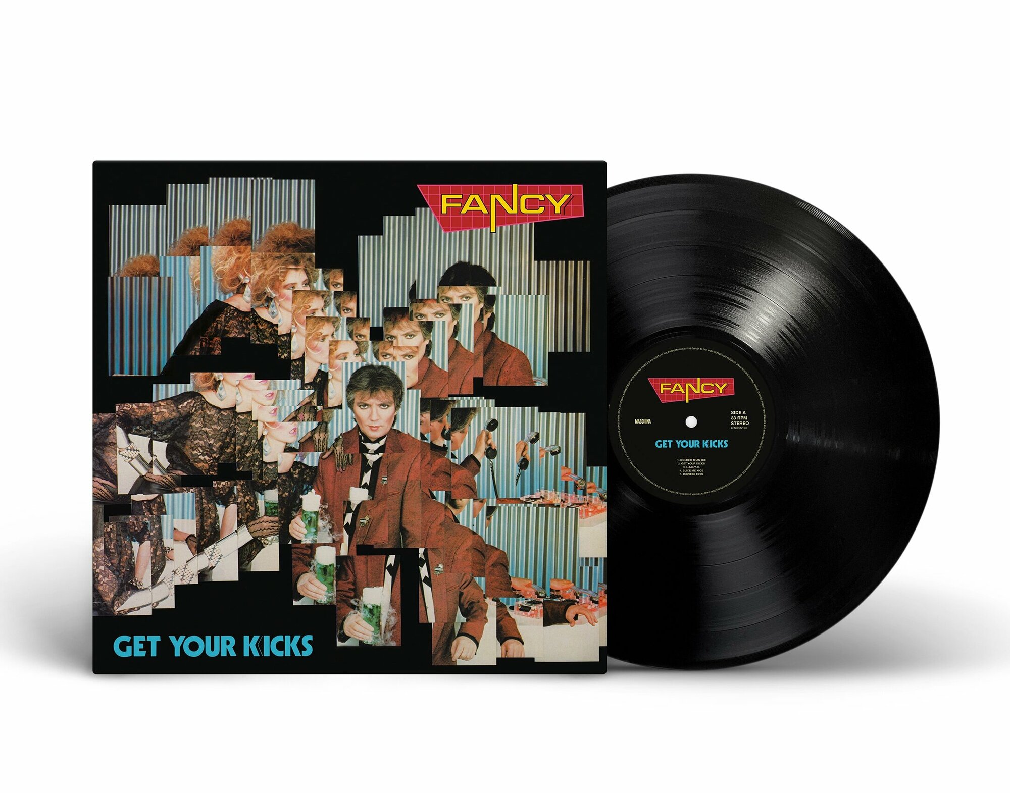 Виниловая пластинка Fancy - "Get Your Kicks" (1985/2023) (Black Vinyl)