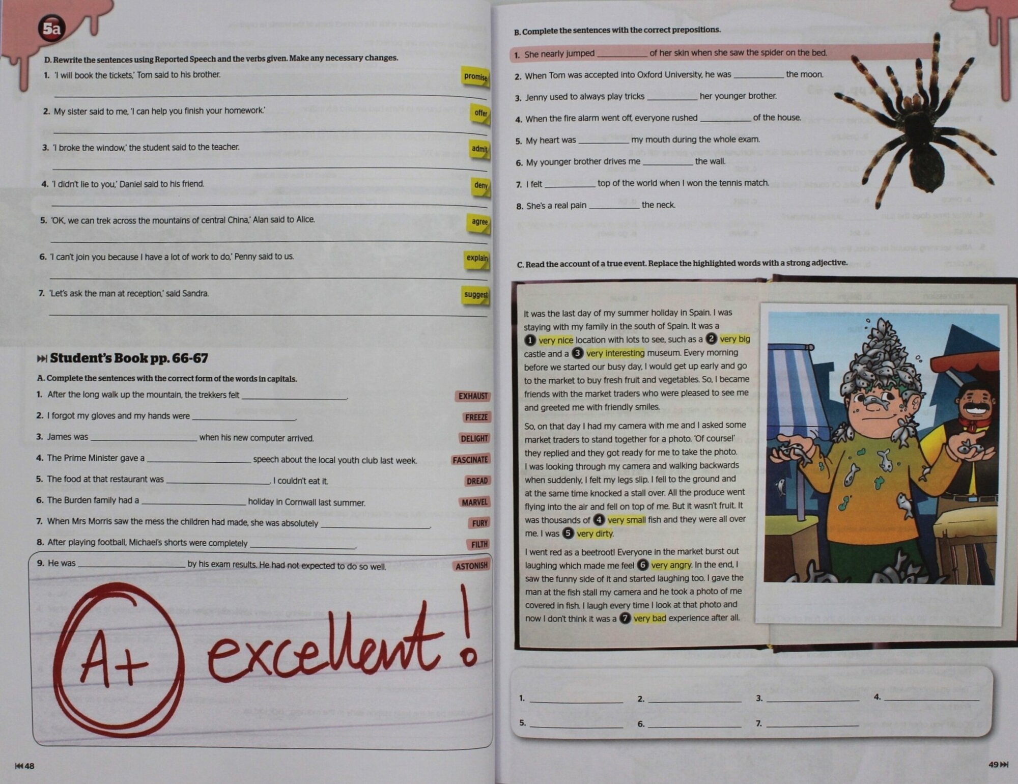 Книга Full Blast! 4 Workbook with Student's audio CD/CD-Rom - фото №3