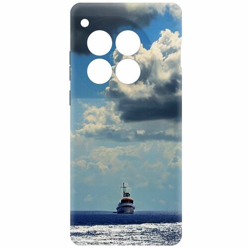 Чехол-накладка Krutoff Soft Case Море для OnePlus 12 черный чехол накладка krutoff soft case море для oneplus 12 черный