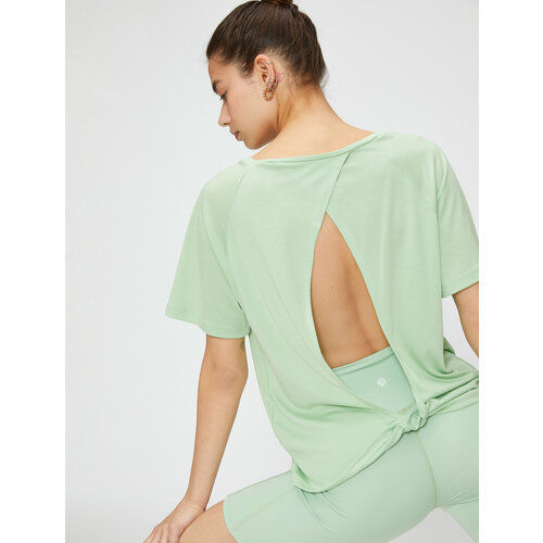 фото Футболка koton, размер xl, зеленый