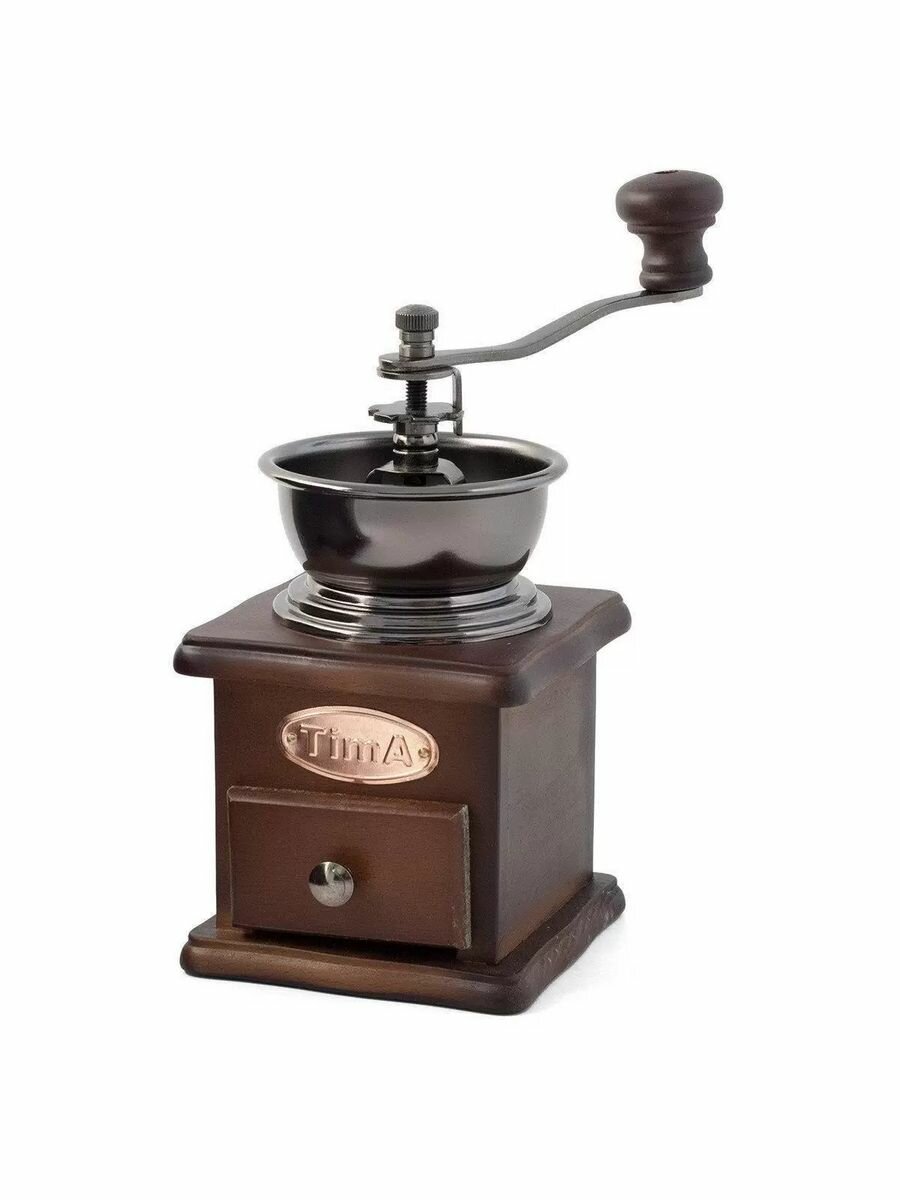 фото Кофемолка деревянная ручная