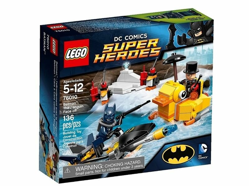 Конструктор LEGO DC Super Heroes 76010 Batman: The Penguin Face off