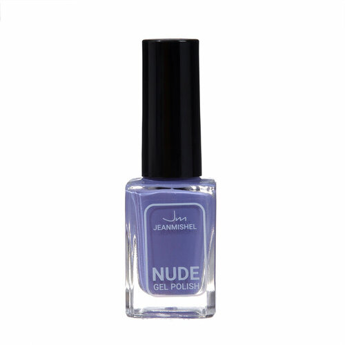 Лак для ногтей с эффектом геля NUDE collection, тон 383, сине-сиреневый, 12 мл