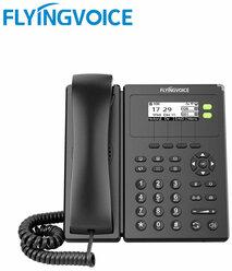 IP-телефон FlyingVoice FIP10P, PoE, 2 SIP аккаунта, поддержка EHS, POE и Wi-Fi