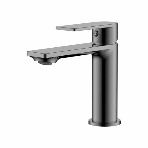 фото Смеситель для раковины haiba hb10639-3 оружейная сталь