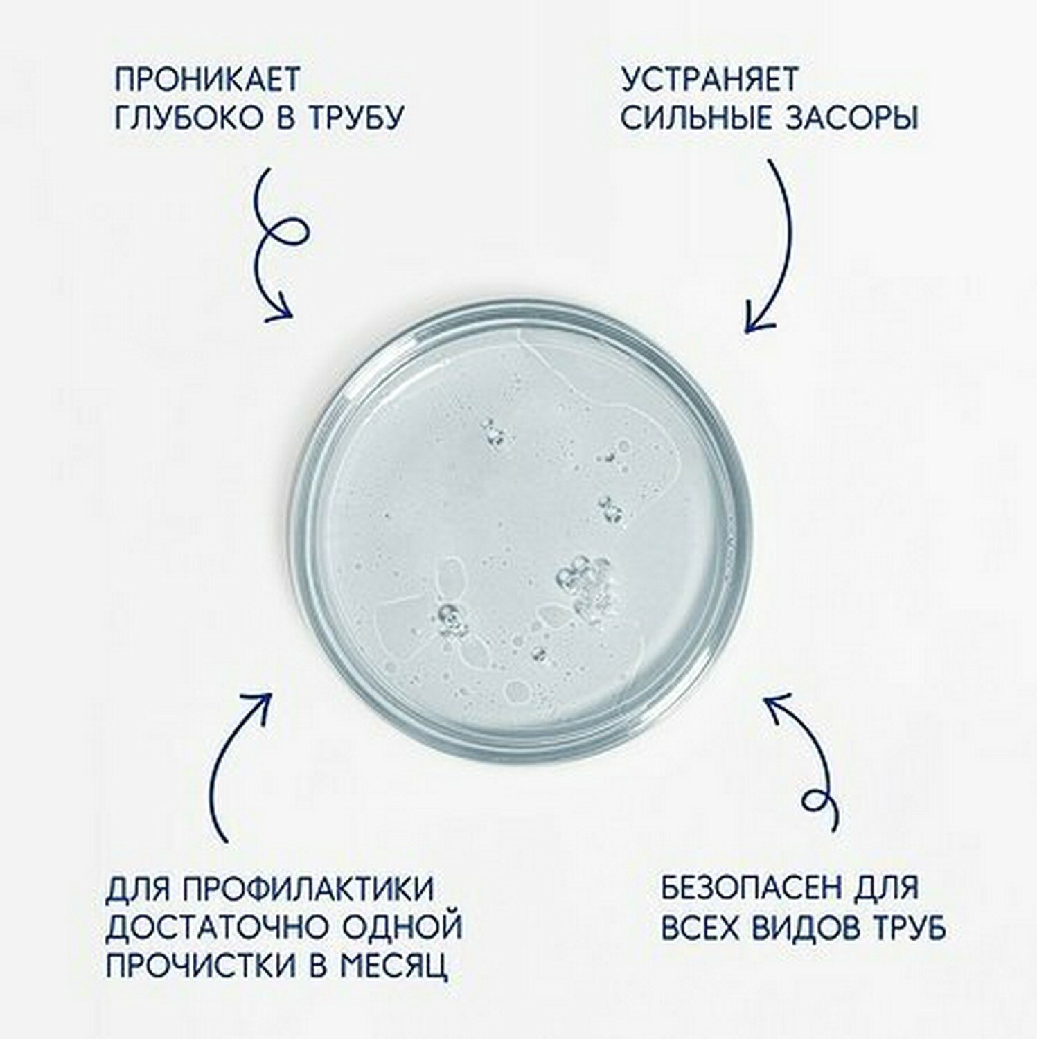 Гель для прочистки труб Chirton, 500 мл, 572 г, 12 шт. - фотография № 10