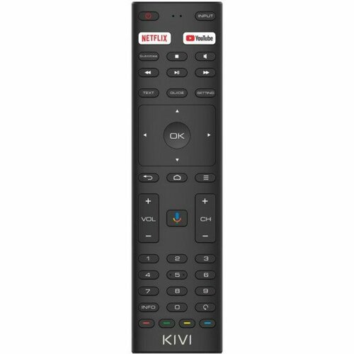 KIVI Телевизор LED Kivi 43" 43U740NB черный 4K Ultra HD 60Hz DVB-T2 DVB-C WiFi Smart TV 43U740NB