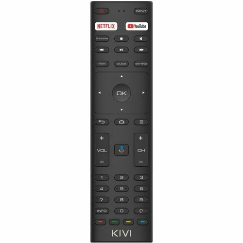 KIVI Телевизор LED Kivi 43 43U740NB черный 4K Ultra HD 60Hz DVB-T2 DVB-C WiFi Smart TV 43U740NB