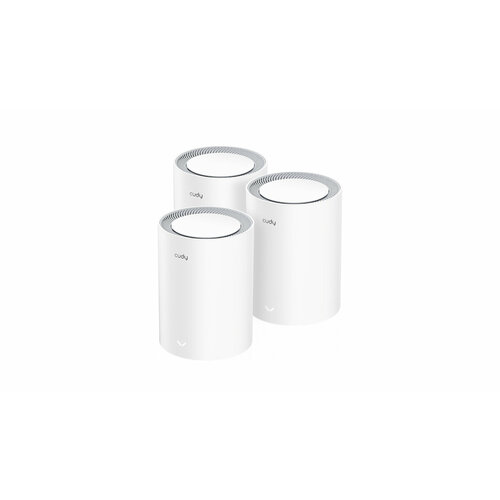 Wi-Fi Mesh система / роутер CUDY M3000(3-Pack) White