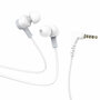 Наушники M86, Oceanic universal earphones, HOCO, вакуумные с микрофоном, белые