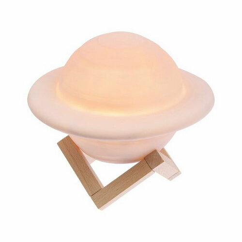 Портативная колонка- ночник EZ01 5 Вт 1200 мАч диаметр 120 мм 3 режима сатурн 179600₽