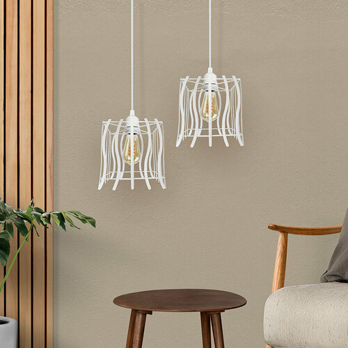 Светильник подвесной потолочный 220 V 40 W E27 металл 1677₽