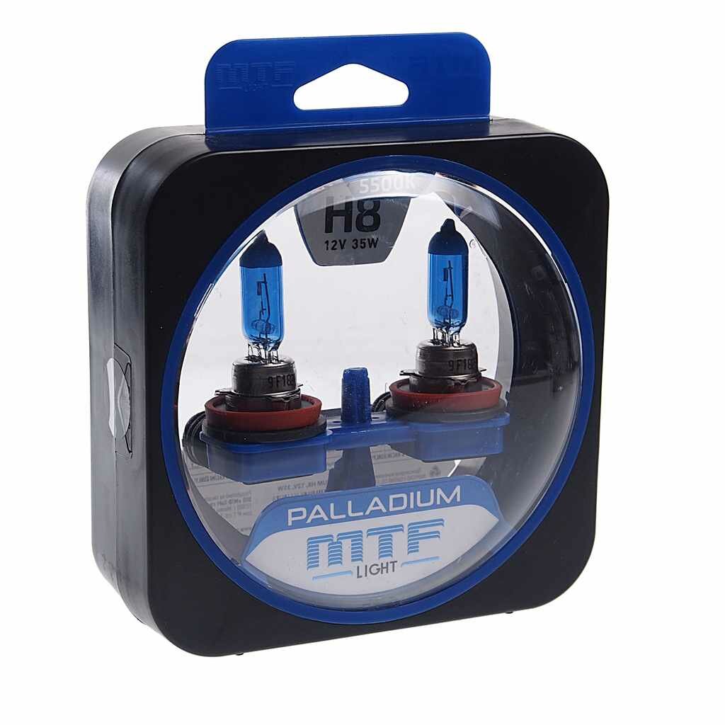 Лампа 12V H8 35W PGJ19-1 бокс (2шт.) Palladium, HPA1208, MTF