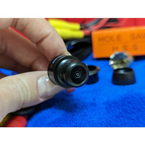 Камера заднего вида скрытого монтажа бренд Bos mini Внешнее крепление фреза для скрытой установки в корпус авто Угол 110 3000₽