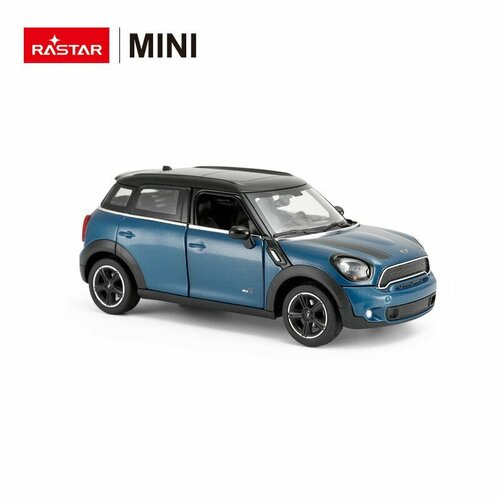 Машина металлическая 1:24MINI Cooper S Countryman(R60) , цвет синий, двери и капот открываются