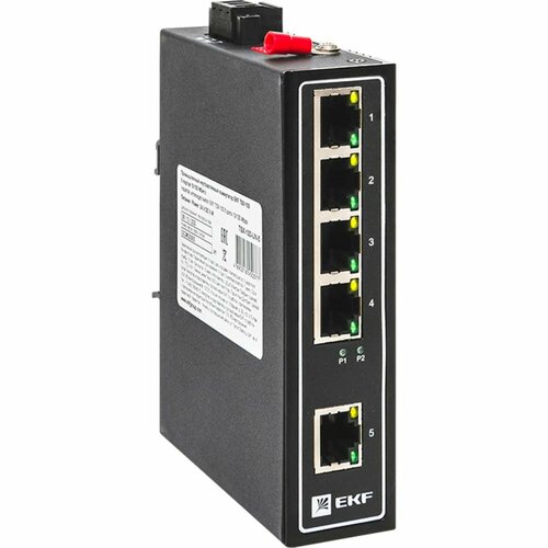 Промышленный неуправляемый коммутатор EKF TSX-100 10178₽