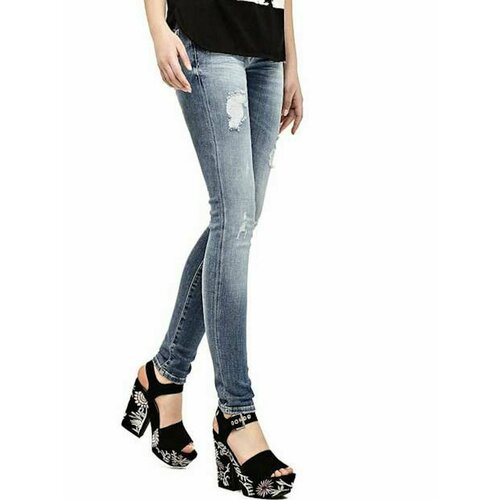 Джинсы GUESS, размер 29/9, синий