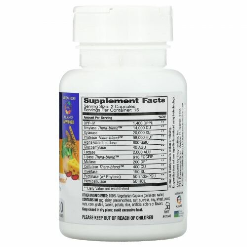 Картинки Enzymedica, Digest Spectrum, Ферменты для пищеварения, 30 капсул