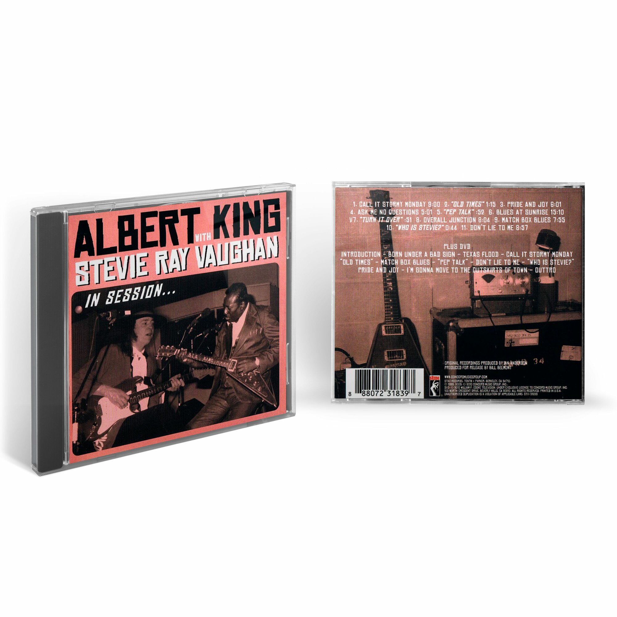 Albert King & Stevie Ray Vaughan - In Session (CD+DVD) 2010 Universal Jewel Аудио диск