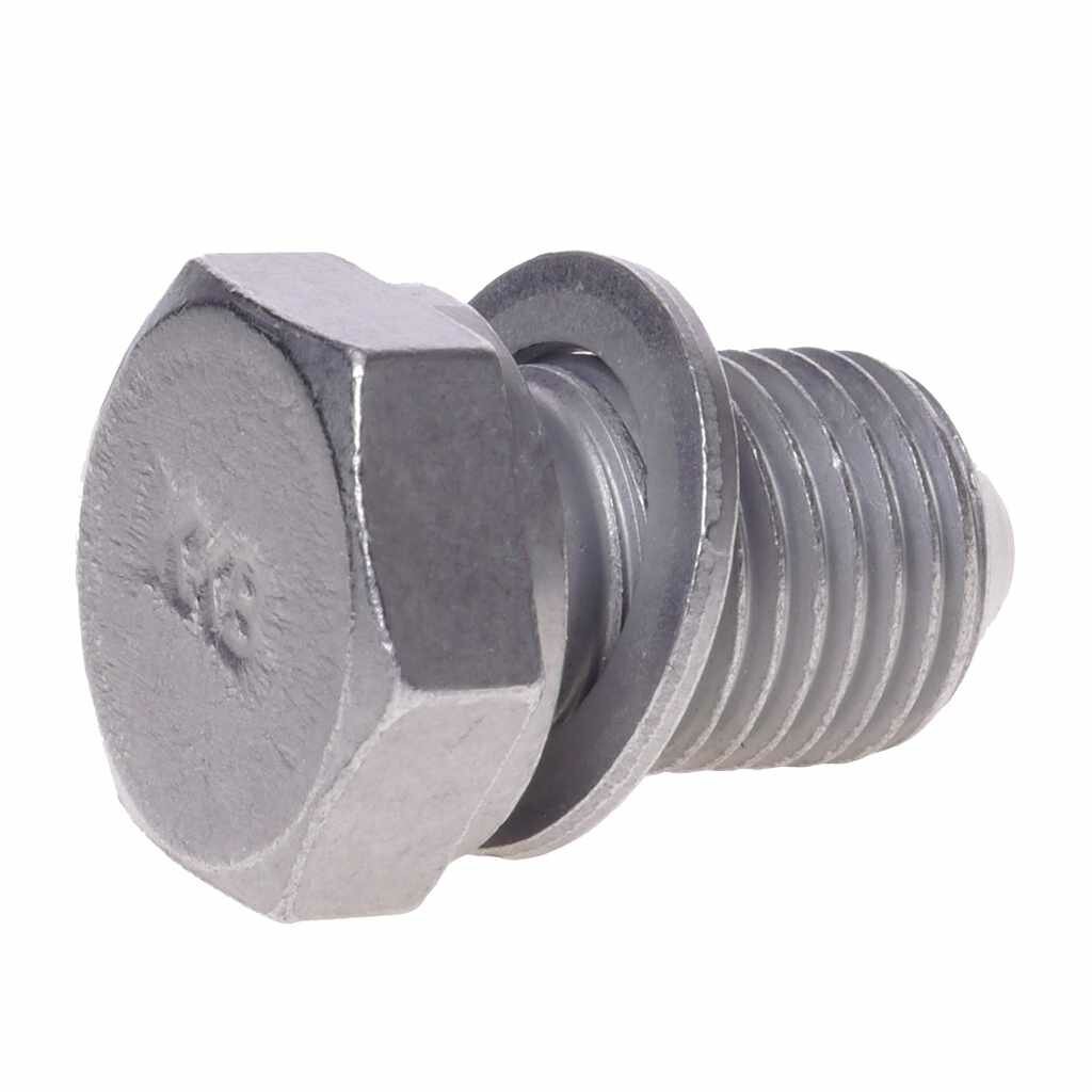 Пробка сливная VW SEAT SKODA поддона картера с прокладкой OE, N90813202, VAG