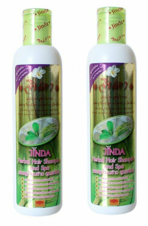 Растительный шампунь Jinda Herbal, для окрашенных волос, 250 мл, 2 шт.