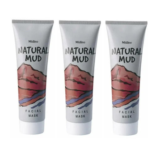 Маска для лица Mistine Природная грязь натуральная 85 гр - 3 штуки 1306₽