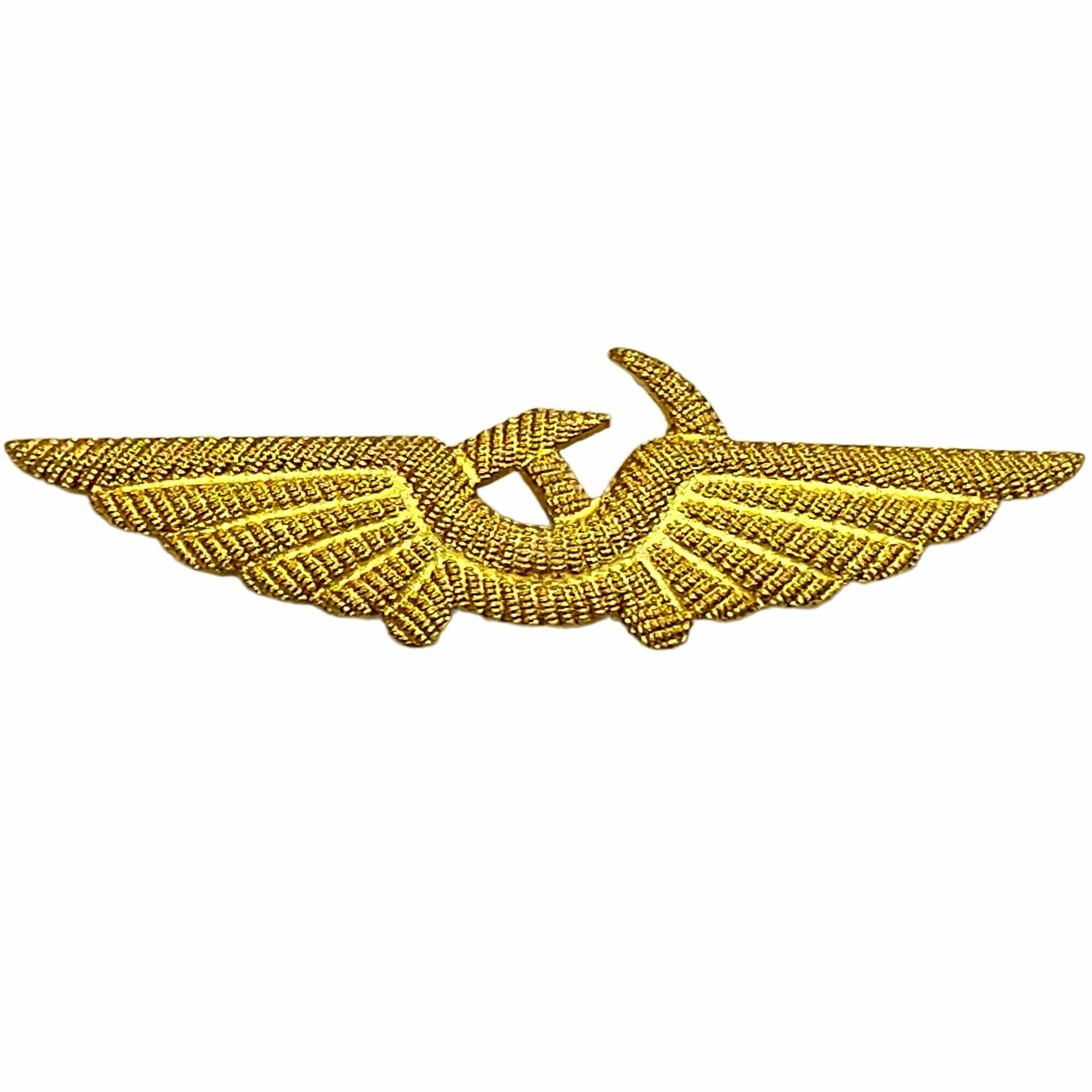 Кокарда (эмблема) на тулью фуражки пилота Гражданской авиации СССР