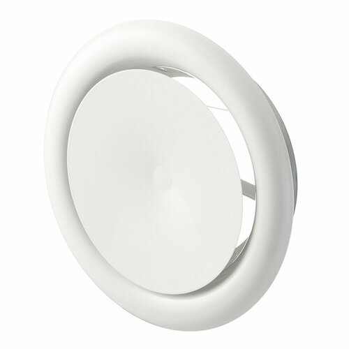 Анемостат приточно-вытяжной Era Pro регулируемый стальной d160 мм белый 2077₽