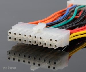 Кабель-адаптер AKASA с 24-Pin на 20-pin PSU (24-pin - 20-pin) AK-CB24-20