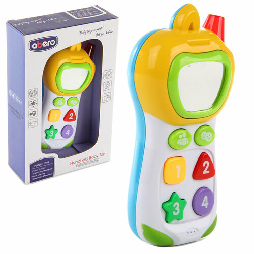 Развивающая игрушка Телефон с цифрами на батарейках, Veld Co