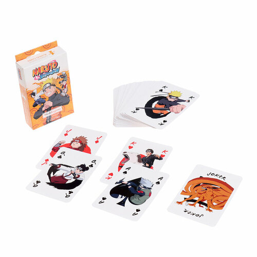 Игральные карты Naruto, 18+ (комплект из 2 шт)