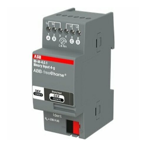 Регулятор комнатной температуры, 10-кратный, матовый белый - Комнатный термостат для шинной систе. – Busch Jaeger – 2CKA006220A0897 – 4011395314883