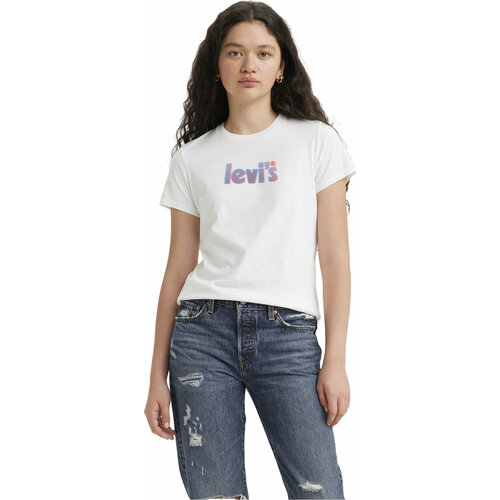 Футболка Levi's, размер S, белый