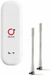 Olax F90 модем 3G/4G LTE с раздачей Wi-Fi 2.4ГГц с антеннами 2dBi