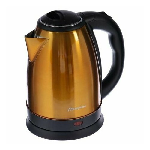 Чайник электрический 18Л 1500ВТ диск нерж СТ 5407 желт матрена 198100₽