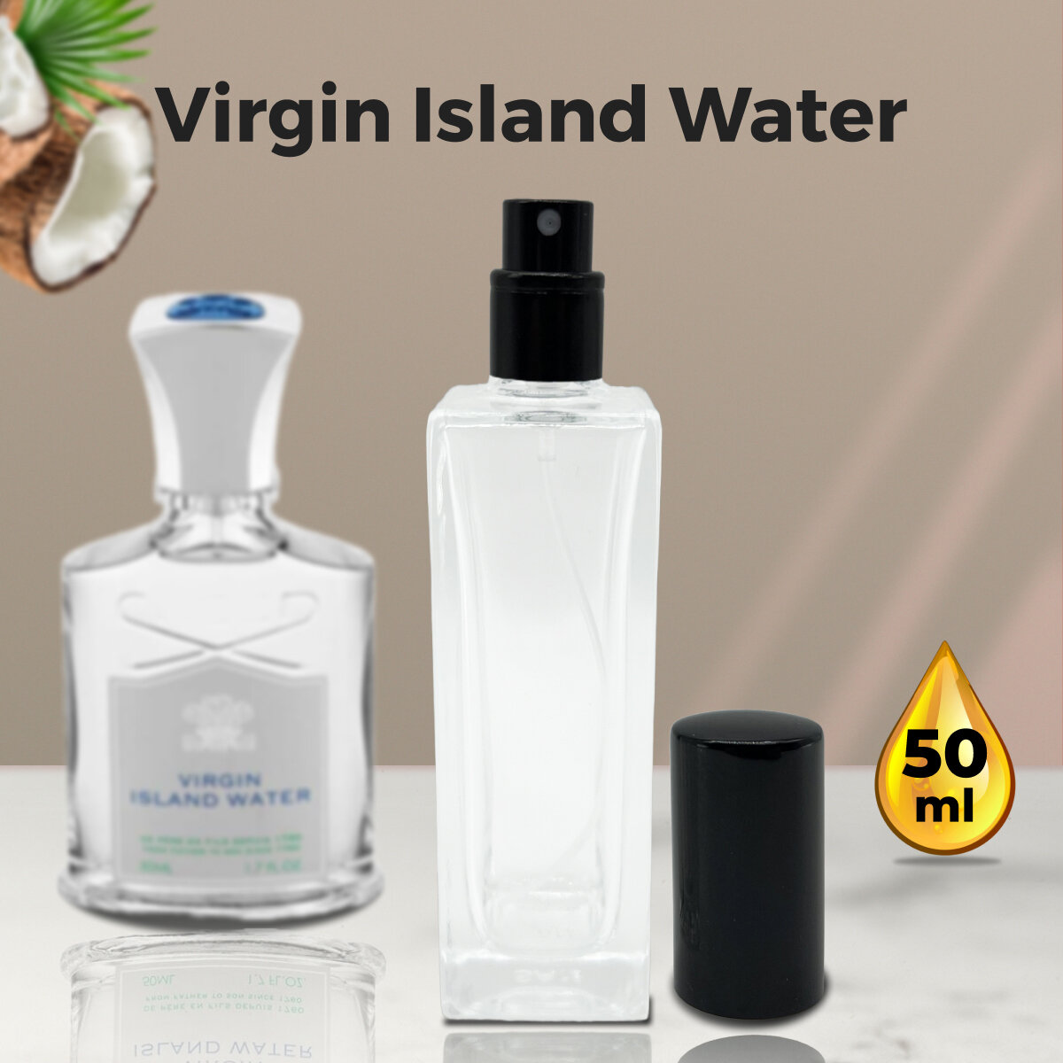 "Virgin Island Water" - Духи унисекс 50 мл + подарок 1 мл другого аромата