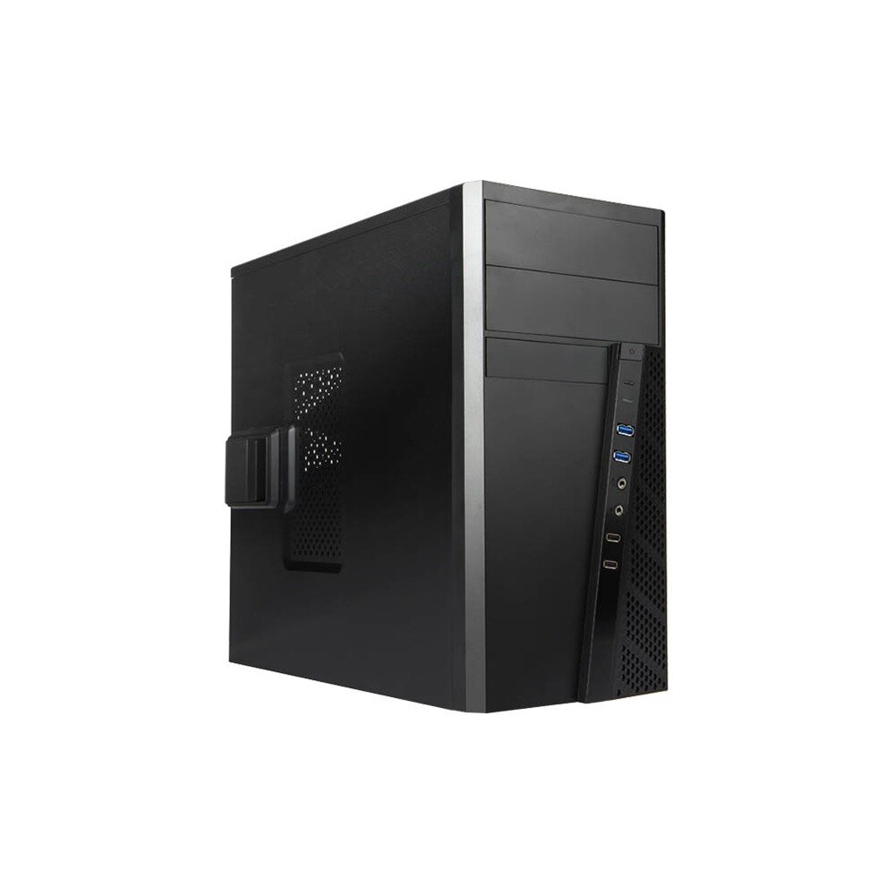 Корпус Minitower INWIN EFS057U3 MicroATX USB 2.0+3.0 Black (без блока питания)