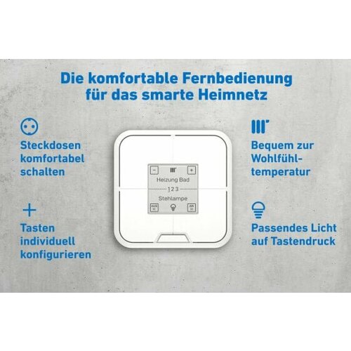 AVM FRITZ! DECT FRITZ! DECT 440 - White - 10 - 40 °C - 69 mm - 18 mm - 69 mm - 75 g