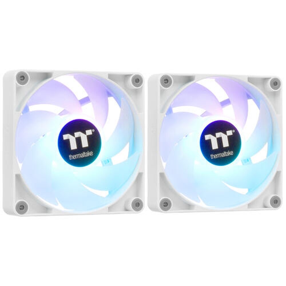 Вентилятор для корпуса Thermaltake CT120 ARGB Sync White 2-Fan Pack CL-F153-PL12SW-A - фото №19