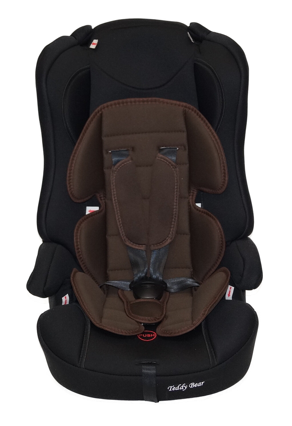 Автокресло группа 1/2/3 9-36 кг Teddy Bear 513 RF BLACK + BROWN