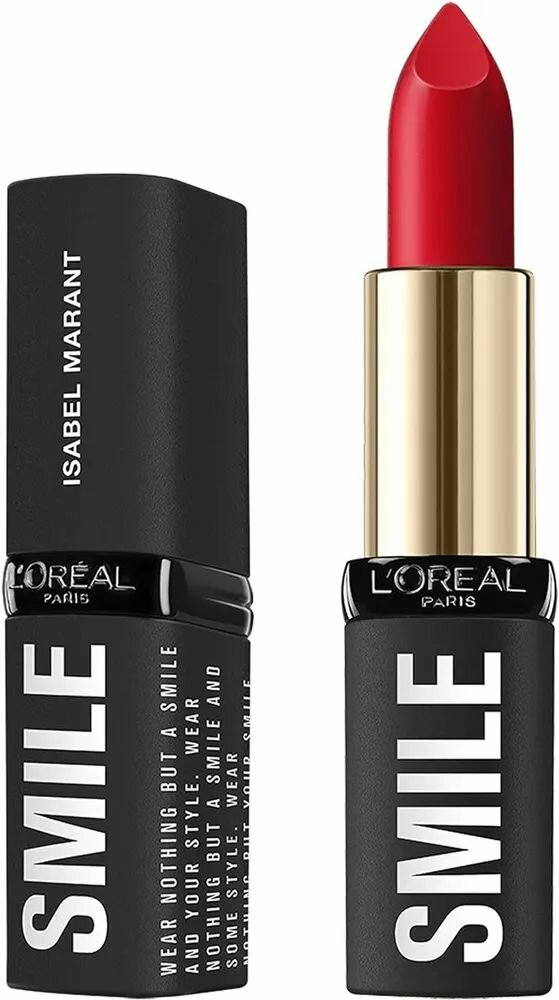 L'OREAL PARIS x isabel marant color riche lipstick, Увлажняющая губная помада, оттенок Palais Royal Field