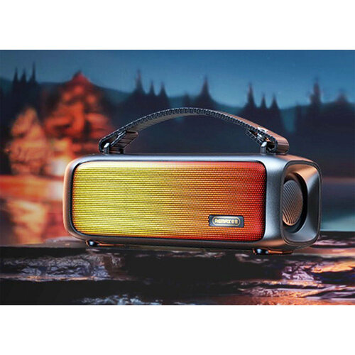 Портативная колонка Remax Engine RB-M67 1500mAh 16W Bluetooth 53 RGB TWS FM USB Flash AUX Черный 3850₽