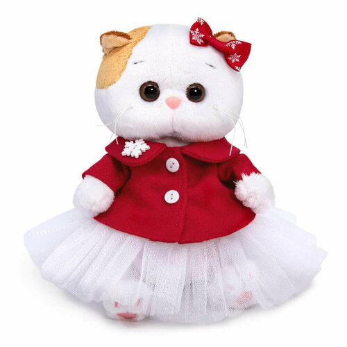 Мягкая игрушка Кошечка Ли-Ли BABY BudiBasa в красном пиджачке 20 см LB-098 кошечка ли ли baby в жилете 20 см budibasa lb 104