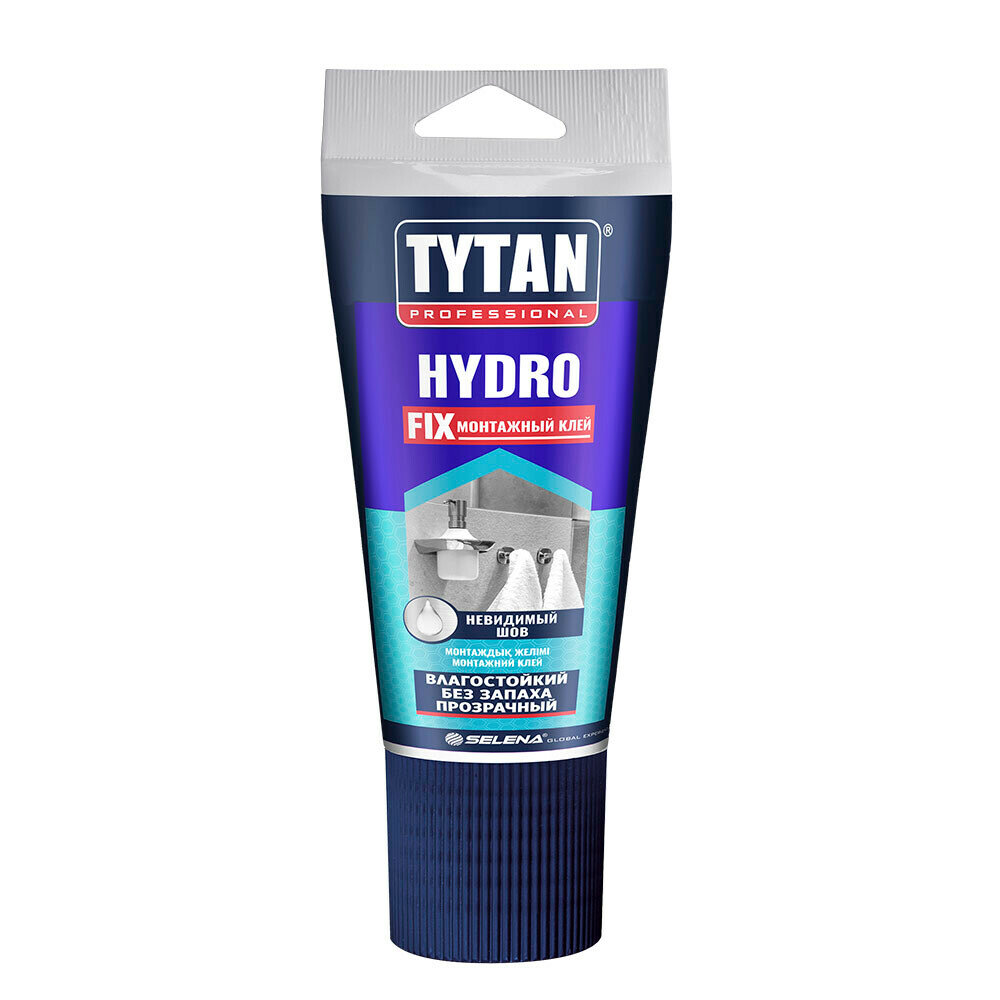 Клей монтажный акриловый Tytan Professional Hydro Fix прозрачный 150 мл туба