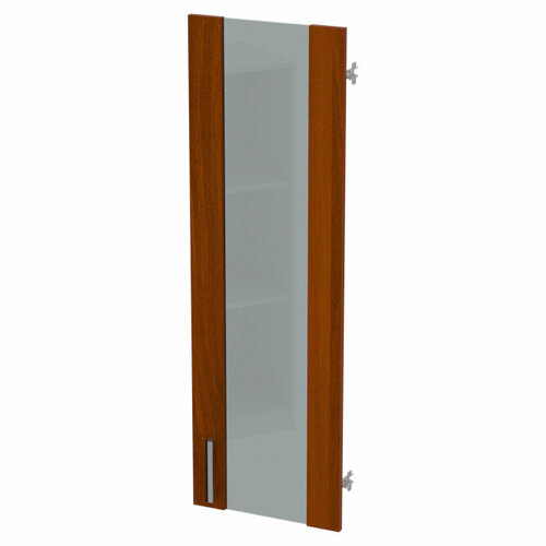 Дверь Меб-фф Дверь в рамке ДВ-62С-17МВ Орех Итальянский стекло графит 3021₽