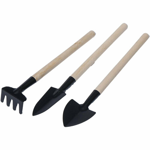 Набор инструментов3предмета грабли2лопатки длина 24см1221431 383₽